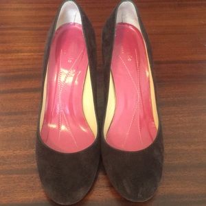 Kate Spade Size 7 Brown Suede Pump